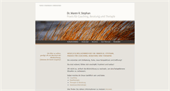 Desktop Screenshot of maren-stephan.de